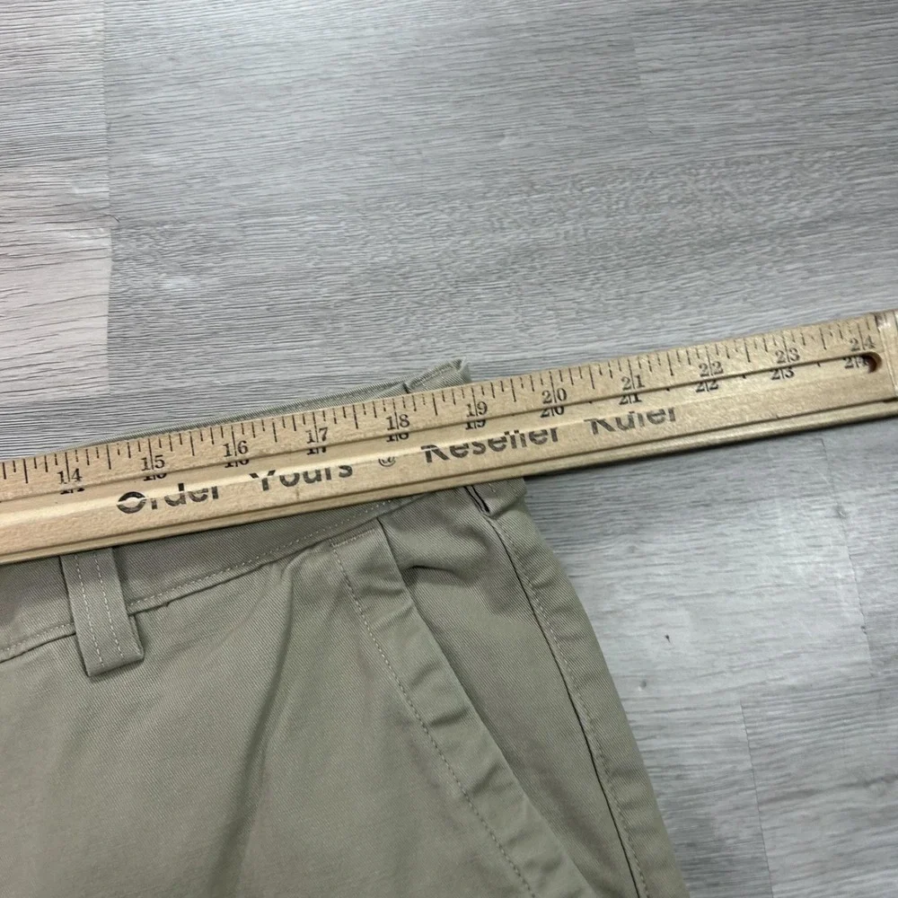 Duluth Trading Co Pants Mens 38x32 Beige Flex Ballroom Khakis Relaxed Fit